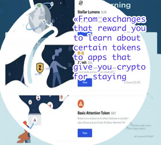 Get paid to learn about crypto